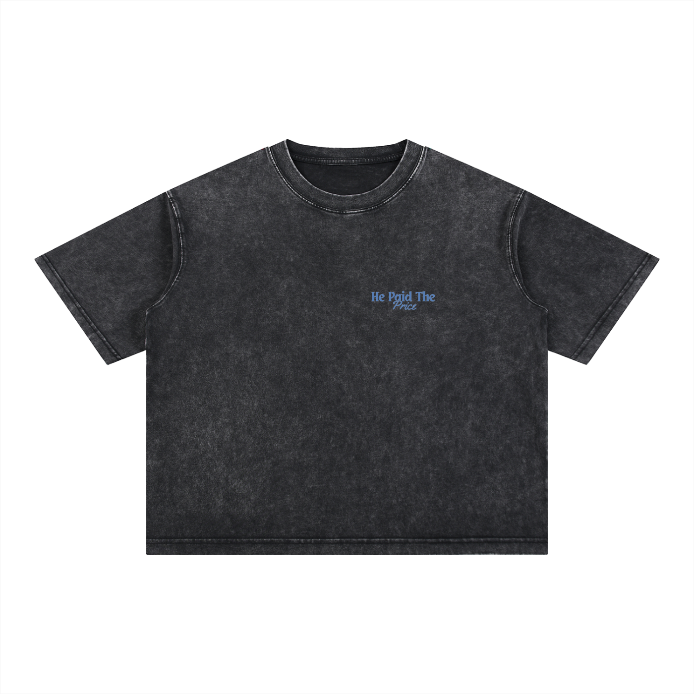 Mineral Wash Boxy Cotton T-Shirt