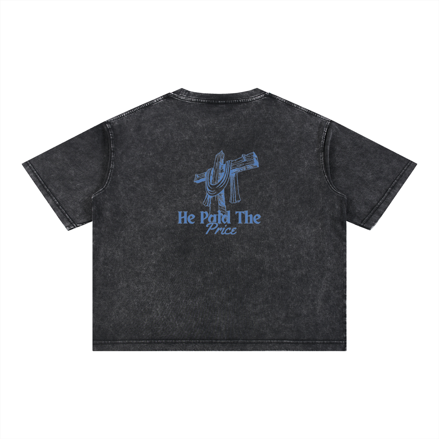 Mineral Wash Boxy Cotton T-Shirt