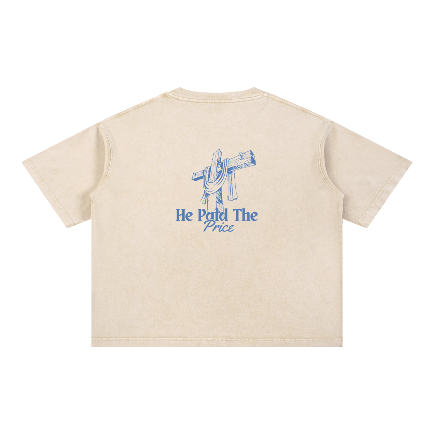Mineral Wash Boxy Cotton T-Shirt